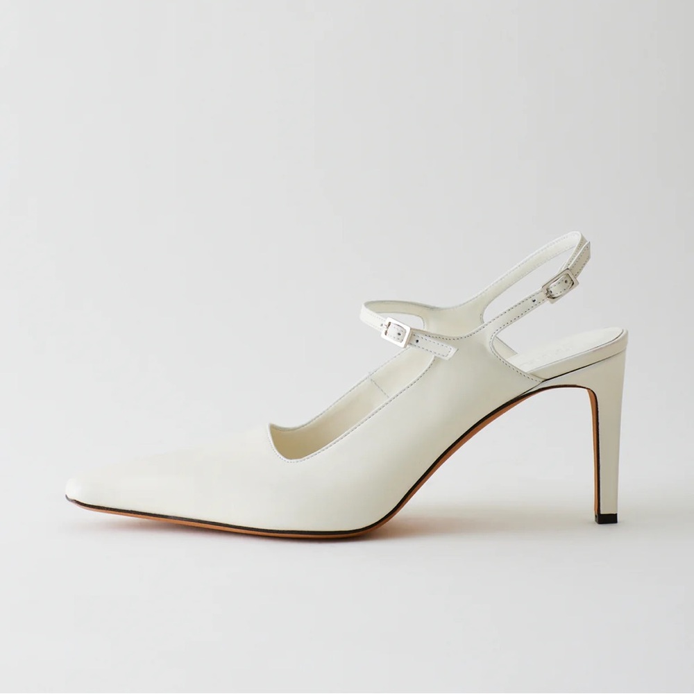 Tibi Calf Bob Slingback size 40